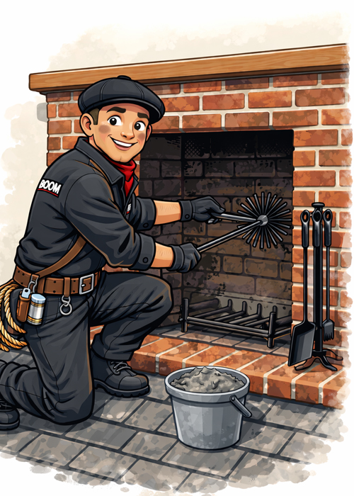 Log Burning Stove - Chimney Sweeping